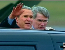 Bush in Latvia