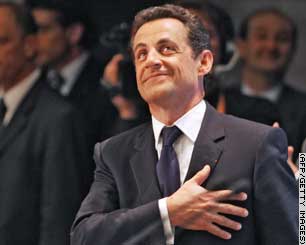Sarkozy sees France mandate