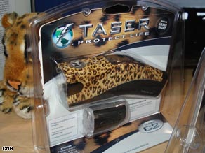 Leopard print Taser